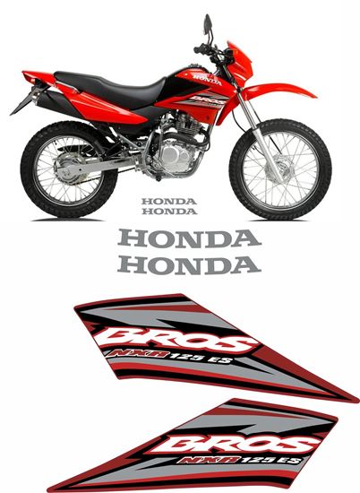 Zen Graphics Honda Bros Nxr Es Replacement Decals Stickers