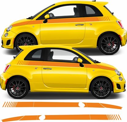 Zen Graphics Fiat Abarth Stripes