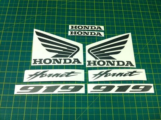 Picture of Honda 919 Hornet  Carbon Fibre replacement Decals / Stickers