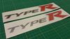 Picture of Honda Civic FN2 Type R replacement side Decals / Stickers