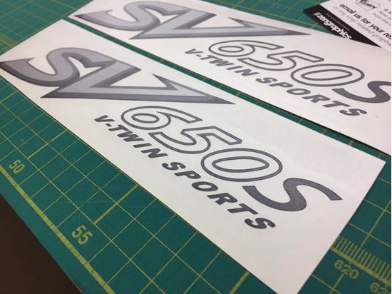 Picture of Suzuki SV 650S 1999 replacement Fairing decals