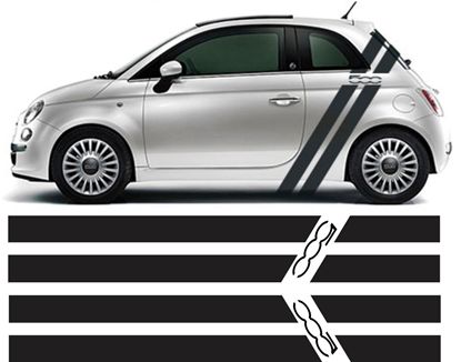 Picture of 500 side Stripes / Stickers