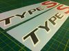 Picture of Honda Civic  FN2 Type S GT replacement side Decals / Stickers