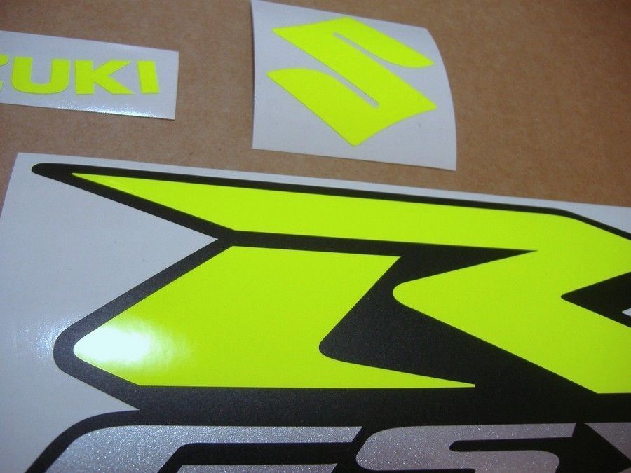 Zen Graphics GSXR 600 K4 / K5 Custom fluorescent Decals / Stickers
