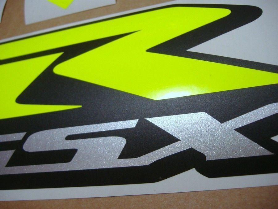 Zen Graphics GSXR 600 K4 / K5 Custom fluorescent Decals / Stickers