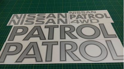 Picture of Nissan Patrol replacement  Decals / Stickers