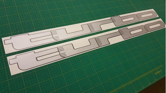 Picture of ep71 Turbo S / R replacement side door Decals / Stickers