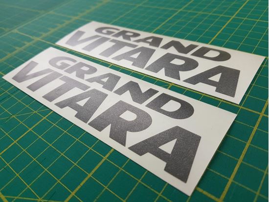 Picture of Suzuki Grand Vitara replcement rear quarter Decal / Stickers