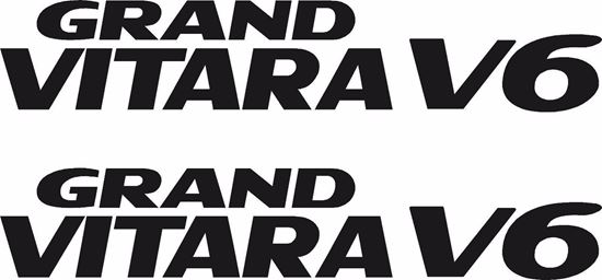 Picture of Suzuki Grand Vitara V6 replacement rear quarter Decals / Stickers