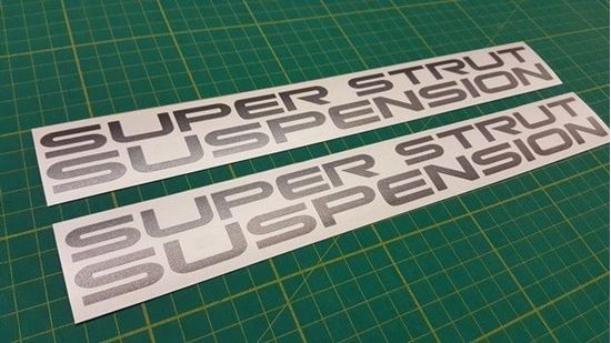 Picture of AE11 BZ-R Super strut side replacement Decals / stickers