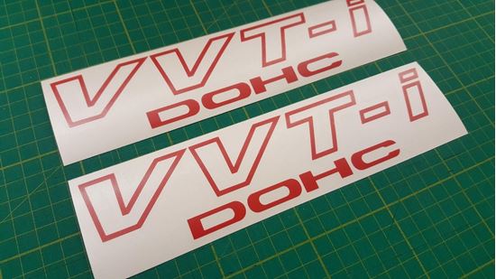 Picture of Celica / Corolla / Yaris  GT T230 ZZT230 ZZT231 VVT-i Decals / Stickers