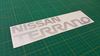 Picture of Nissan Terrano MK1 replacement rear Decal / Sticker