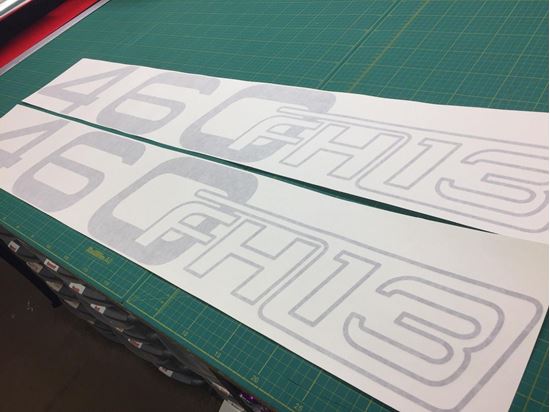 Zen Graphics - Volvo FH13 460 panel Decals / Stickers