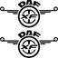 Picture of DAF XF / CF  panel / glass Decals / Stickers