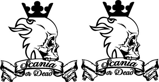 Picture of Scania or Dead Decals / Stickers