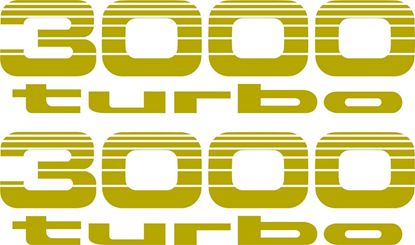 Picture of Prado / Land Cruiser side 3000 Turbo replacement Decals / Stickers