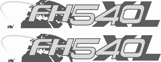Picture of Volvo " FH 540XL" panel Decals / Stickers