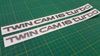 Picture of MK2 Turbo  SW20 / 3ST GTE replacement side Decals / Stickers
