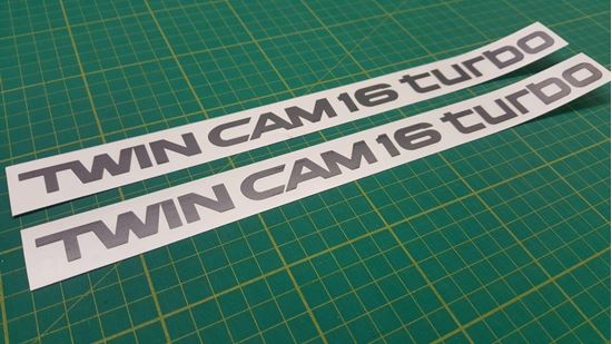 Picture of MK2 Turbo  SW20 / 3ST GTE replacement side Decals / Stickers