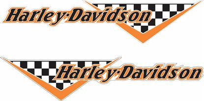 Picture of Harley Davidson panel / Tank Decals / Stickers /