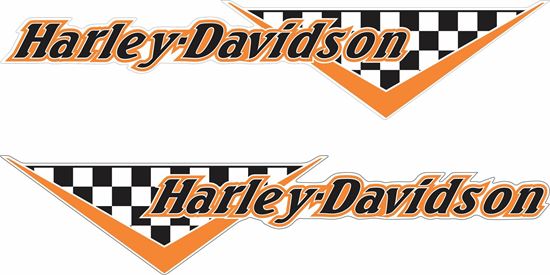 Picture of Harley Davidson panel / Tank Decals / Stickers /