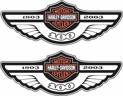 Picture of Harley Davidson Decals / Stickers