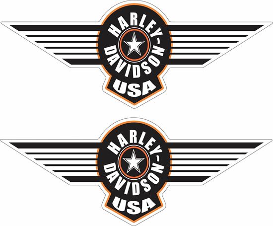 Picture of Harley Davidson panel Decals / Stickers