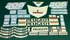 Picture of Peugeot Speed Fight 206 WRC replacement Decals / Stickers