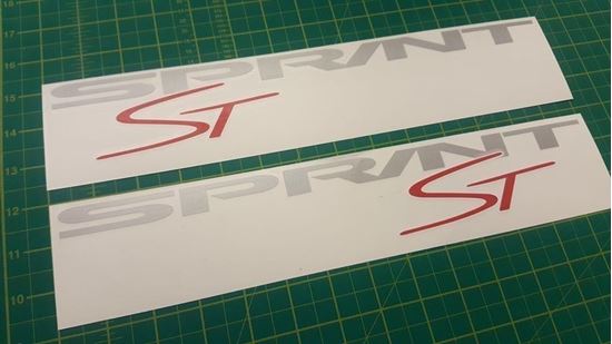 Picture of Triumph Sprint ST 1050  Fairing  belly pan Decals / Stickers