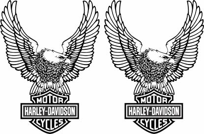 Picture of Harley Davidson Decals / Stickers