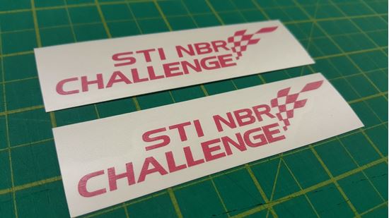 Picture of STI NBR Challenge  Decals / Stickers