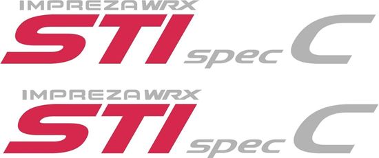Picture of Impreza STI Spec-C (V Limited design)  Decals / Stickers