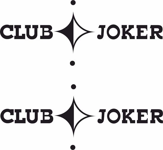 Picture of T3 Club Joker Decals / Stickers