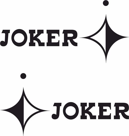 Picture of T25 / T3 Joker Decals / Stickers