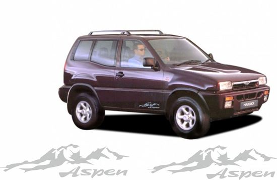 Picture of Ford Maverick Aspen 1992 - 1999 replacement side Decals / Stickers