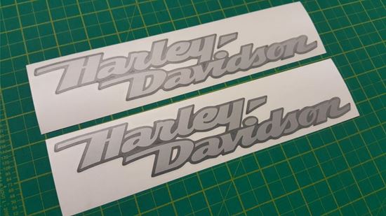 Picture of Harley Davidson panel / Tank  Decals / Stickers