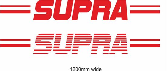 Picture of Supra Backflash Screen Sticker / Decal