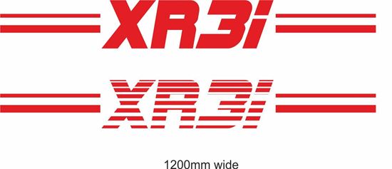 Picture of Ford  Escort "XR3i" Backflash Screen Sticker / Decal