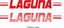 Picture of Renault  "Laguna" Backflash Screen Sticker / Decal