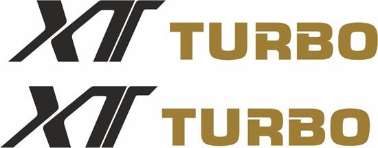 Picture of Subaru Alcyone XT Turbo Decals / Stickers