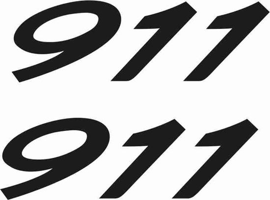 Picture of 911 Decals / Stickers