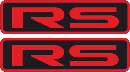 Picture of Mitsubishi Lancer "RS" 1992 - 1993 replacement Decals / Stickers