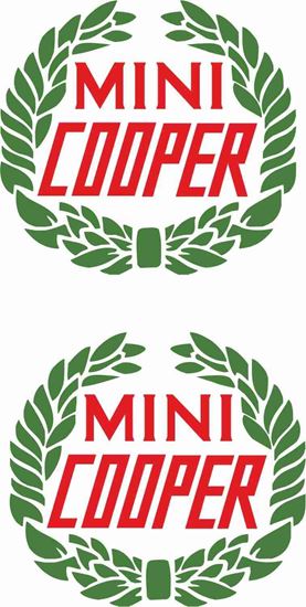 Picture of Mini Cooper crest  Decals / Stickers