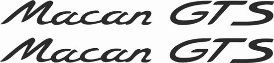 Picture of Macan GTS Decals / Stickers