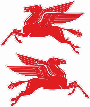 Picture of Mobil Pegasus Decals / Stickers