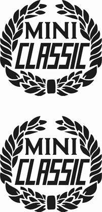 Picture of Mini Classic crest  Decals / Stickers