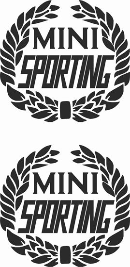 Picture of Mini Sporting crest  Decals / Stickers