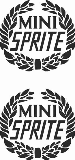Picture of Mini Sprite crest  Decals / Stickers