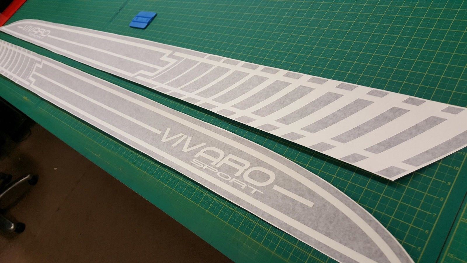 Zen Graphics Vauxhall Vivaro side trim Stripes / Stickers