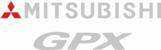 Picture of Mitsubishi FTO GPX replacement rear Decals / Stickers